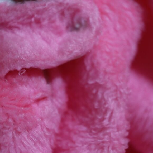 Vintage 1990s Pink Fuzzy Baby Coat & Matching Sack Set Newborn 0-3 Months - Picture 5 of 9